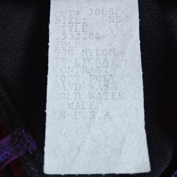 RARE Tadashi Shoji Purple & Black Mini Dress🖤💜🖤 - Picture 9 of 9